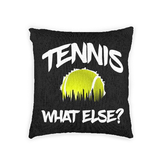 Tennis what else Woven Pillows