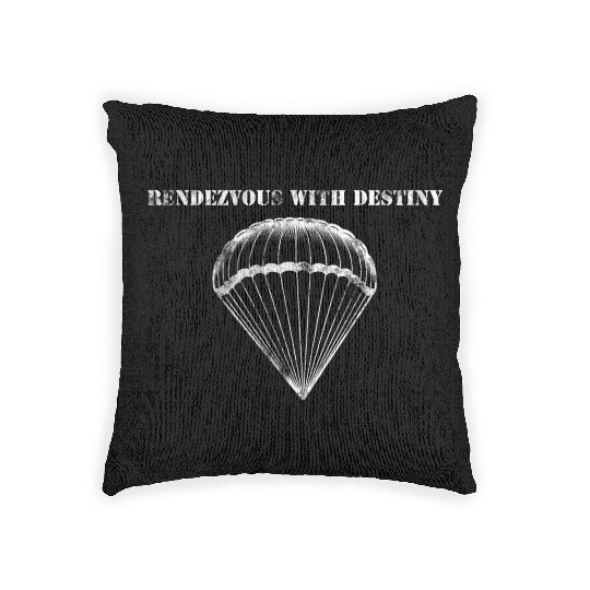 Rendezvous with Destiny - 10st Airborne Woven Pillows