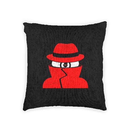 Network And Computer Security Hard Disc Detective Woven Pillows