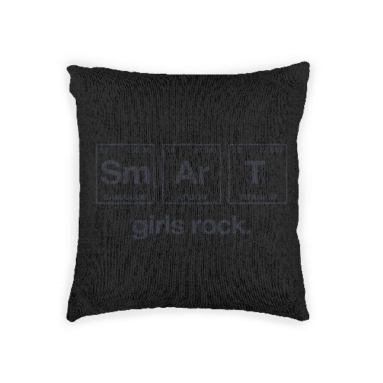 SMART GIRLS ROCK - Elements Periodic Table Woven Pillows