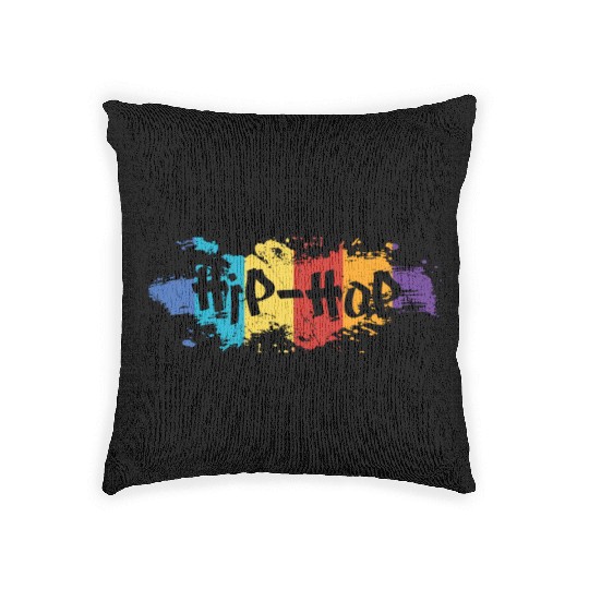 Hip Hop Music Direction Rap Music Freestyle Woven Pillows