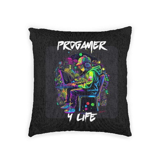 Programmer 4 Life 2 Woven Pillows