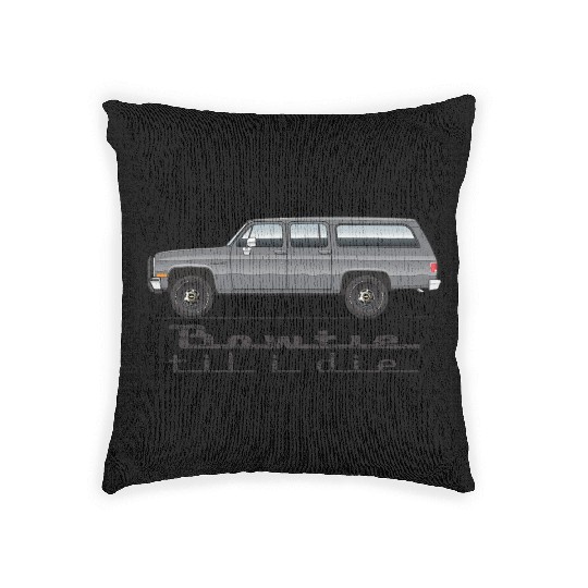 BOWTIE Charcoal Woven Pillows