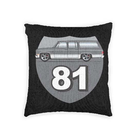 81 Charcoal Woven Pillows