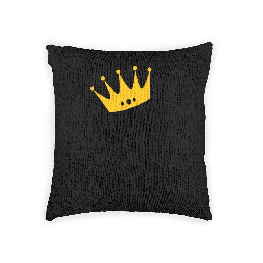 Black Queen Woven Pillows