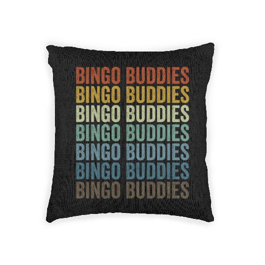 Bingo Buddies Bingo Player Bingo Buddies Woven Pillows