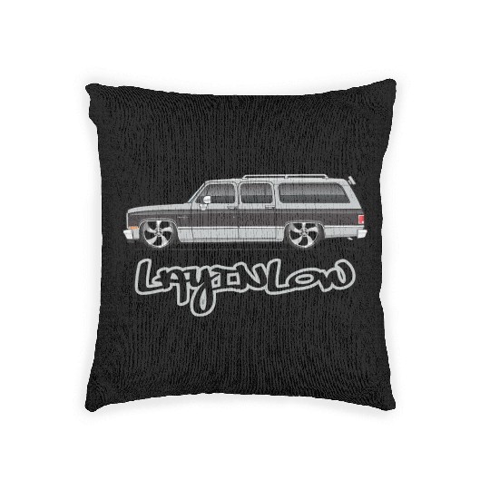 layinlow Light Silver Woven Pillows