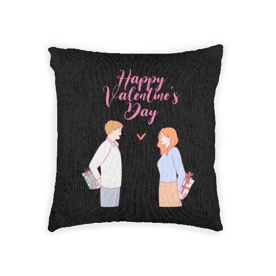 valentine's day | valentine | happy valentines day Woven Pillows