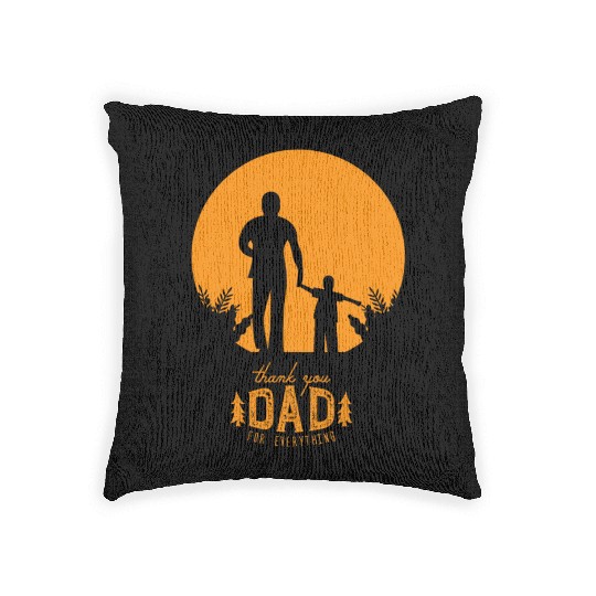 Dad Thank You Woven Pillows