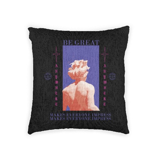 Be Great Woven Pillows
