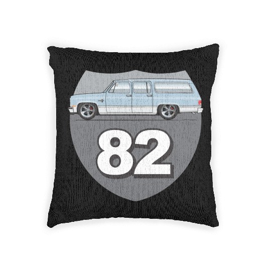 82 Light Blue Woven Pillows