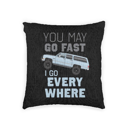 YOU MAY Light Blue Woven Pillows