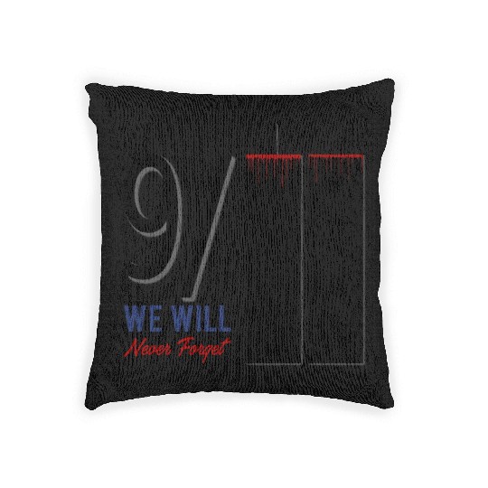 Patriot Day 9 11 Twin Towers New York USA Amerika Woven Pillows