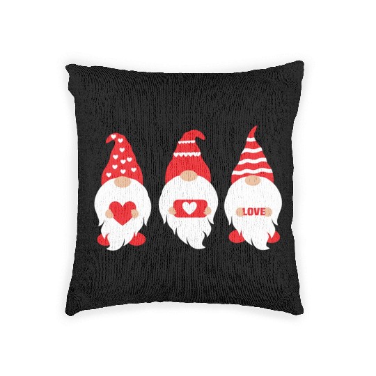 Valentines Gnomes Are My Valentine1918 Woven Pillows
