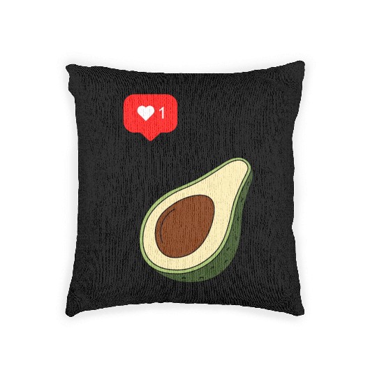 Avocado Lover Woven Pillows