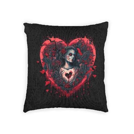Bloody Valentine Woven Pillows