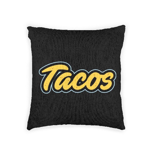 Tacos Lover I Love Tacos I Make The Best Tacos Woven Pillows