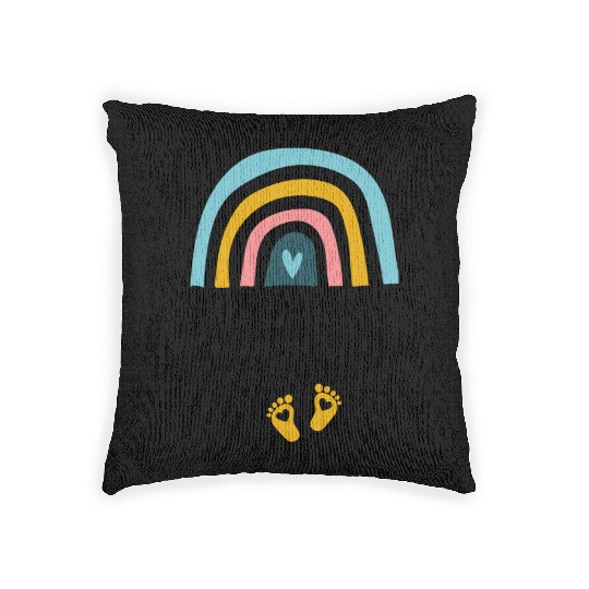 My Mama Braved The Storm to Be Blessed With Me Woven Pillows