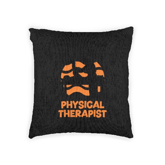 Greatest Physical Therapist Physio Physiotherapist Woven Pillows
