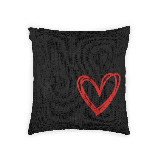Baseball Gigi Heart Funny Baseball Lover Woven Pillows