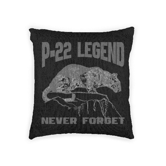 P22 MOUNTAIN LION SILVER LAKE NEVER FORGET Woven Pillows