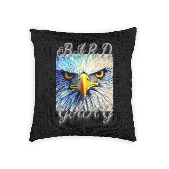 BIRD GANG Woven Pillows