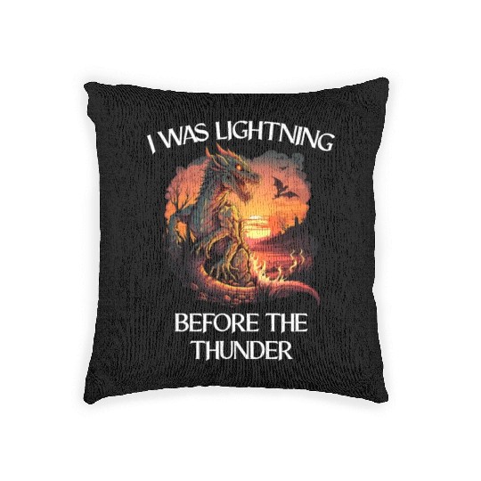 Mythical Creature Dragons Gift Men Dragon for a Woven Pillows