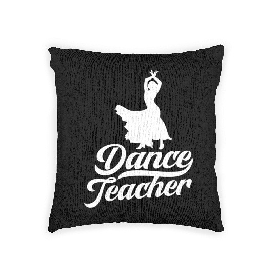 Dance Teacher Class Dancer Teach Dancing Woven Pillows