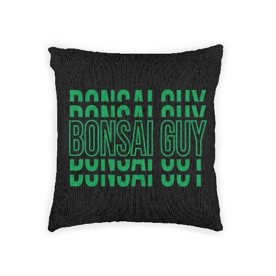 BONSAI GUY Woven Pillows