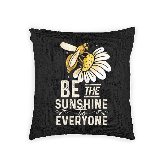 Beekeeper and Plant Lover Gift Woven Pillows