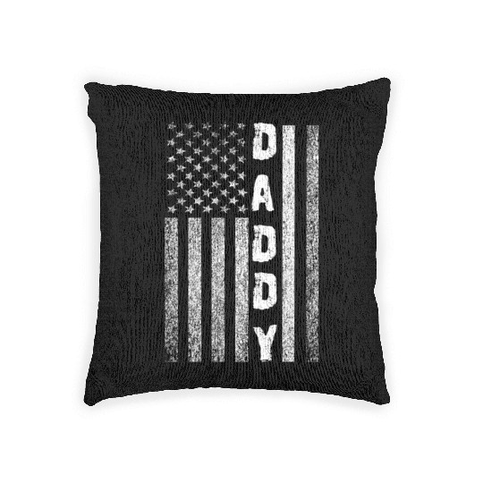 American Dad Best Fathers Day Woven Pillows