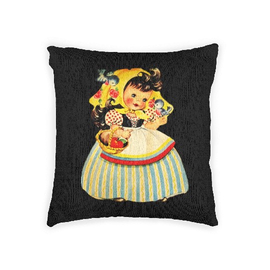 Vintage Spring Woven Pillows
