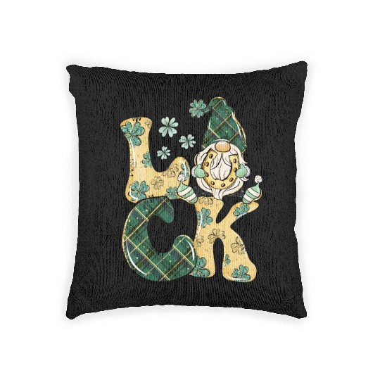 Luck sublimation Woven Pillows