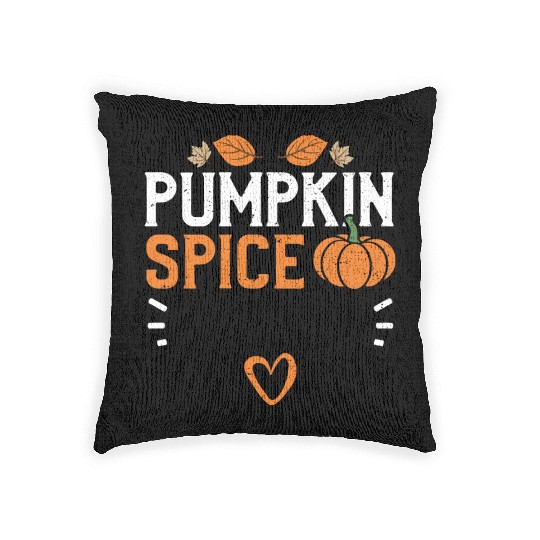 Pumpkin Spice - Pumpkin Woven Pillows