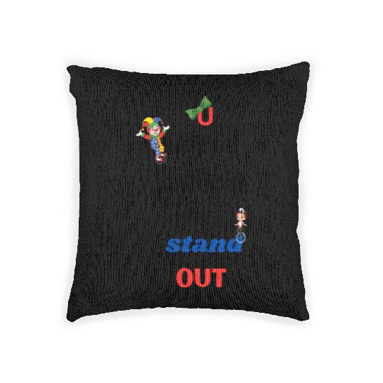 why fit in autism awareness doctor teacher cat Woven Pillows