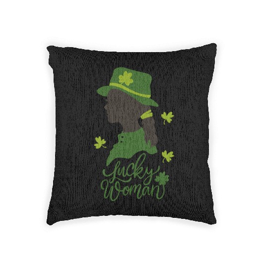 St Patricks Day | Lucky Women Woven Pillows