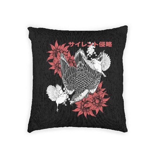 Birds Of Prey Falcon Woven Pillows