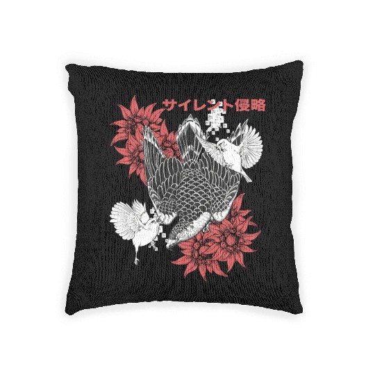 Birds Of Prey Falcon Woven Pillows
