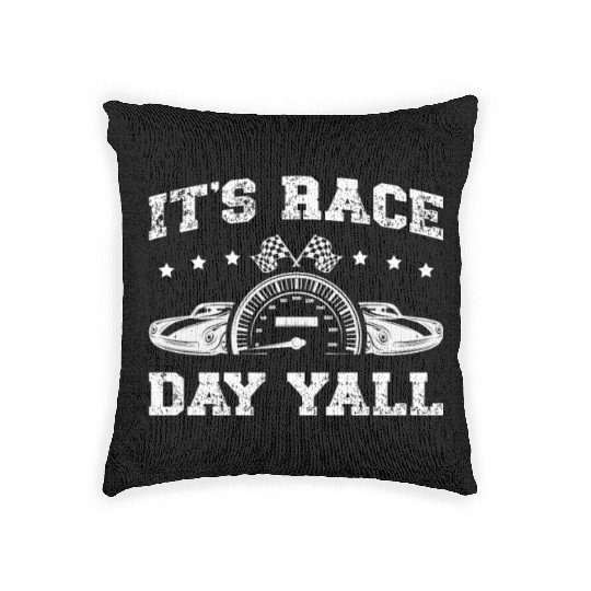 Motorsport Car Racer Motorcycle Offroading Racing Woven Pillows