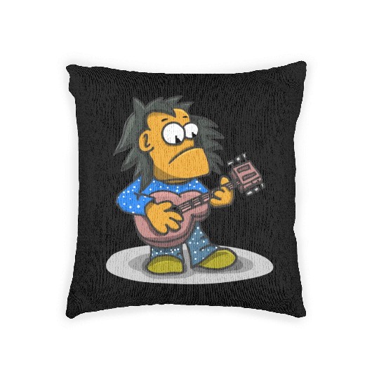guitar player 2164356 Woven Pillows