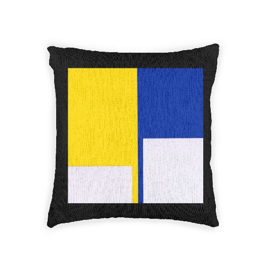 ukranian colors Woven Pillows