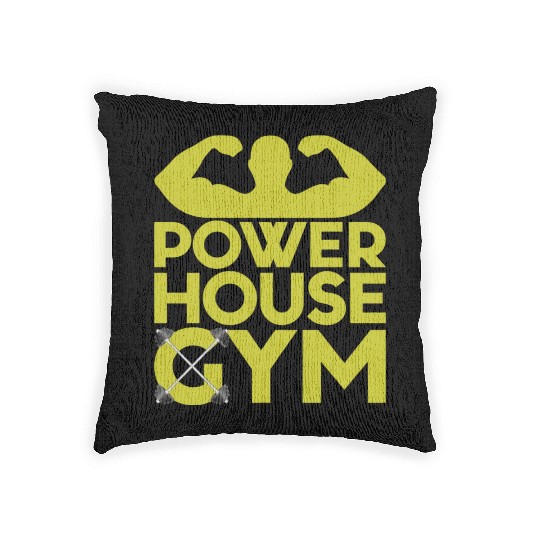 Powerhouse Gym Woven Pillows