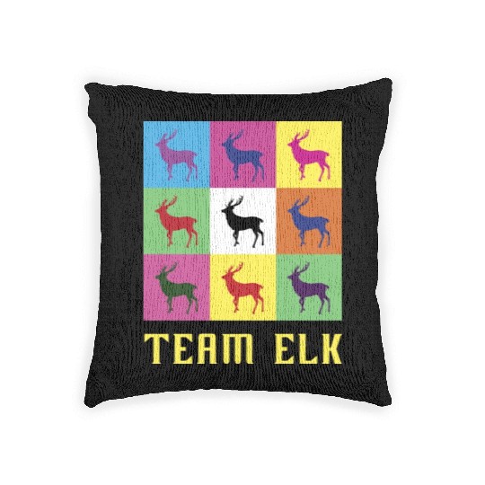 Team Elk Woven Pillows