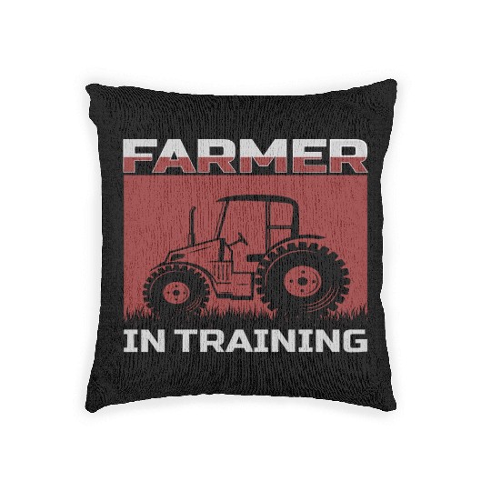 Farmer in Training Woven Pillows