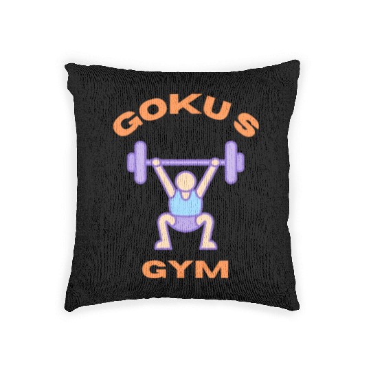 Goku S Gym Woven Pillows