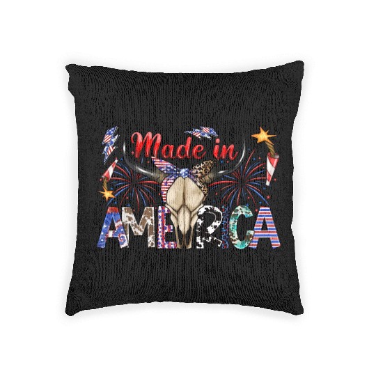 Made İn America Woven Pillows