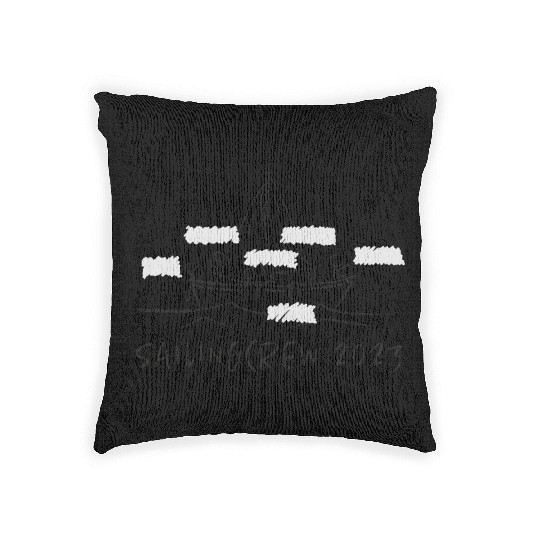 Sailingcrew 2023 - sailor, skipper, boat Woven Pillows