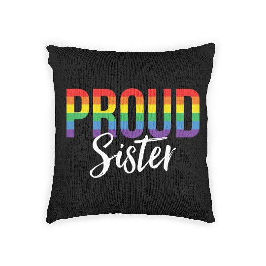 Proud Sister Woven Pillows