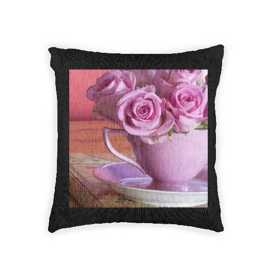 Beautiful Floral print Woven Pillows