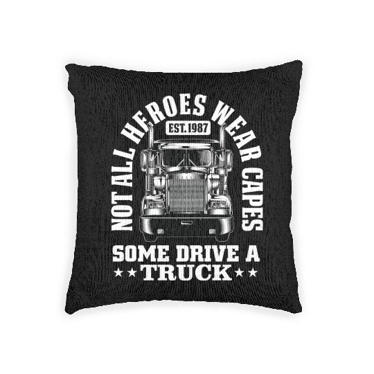 Not All Heroes Wear Capes Woven Pillows